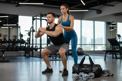 Portable Training Gym Bag Large Capacity Durable Multifunction Waterproof Canvas Handbag For Fitness Sporting Excursion Travel