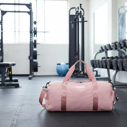 Portable Training Gym Bag Large Capacity Durable Multifunction Waterproof Canvas Handbag For Fitness Sporting Excursion Travel